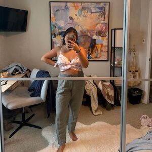 H&M army green pants